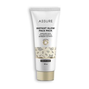 assure instant glow face pack