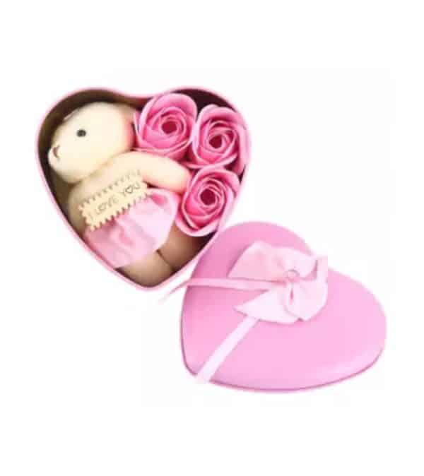 love gift box pink color